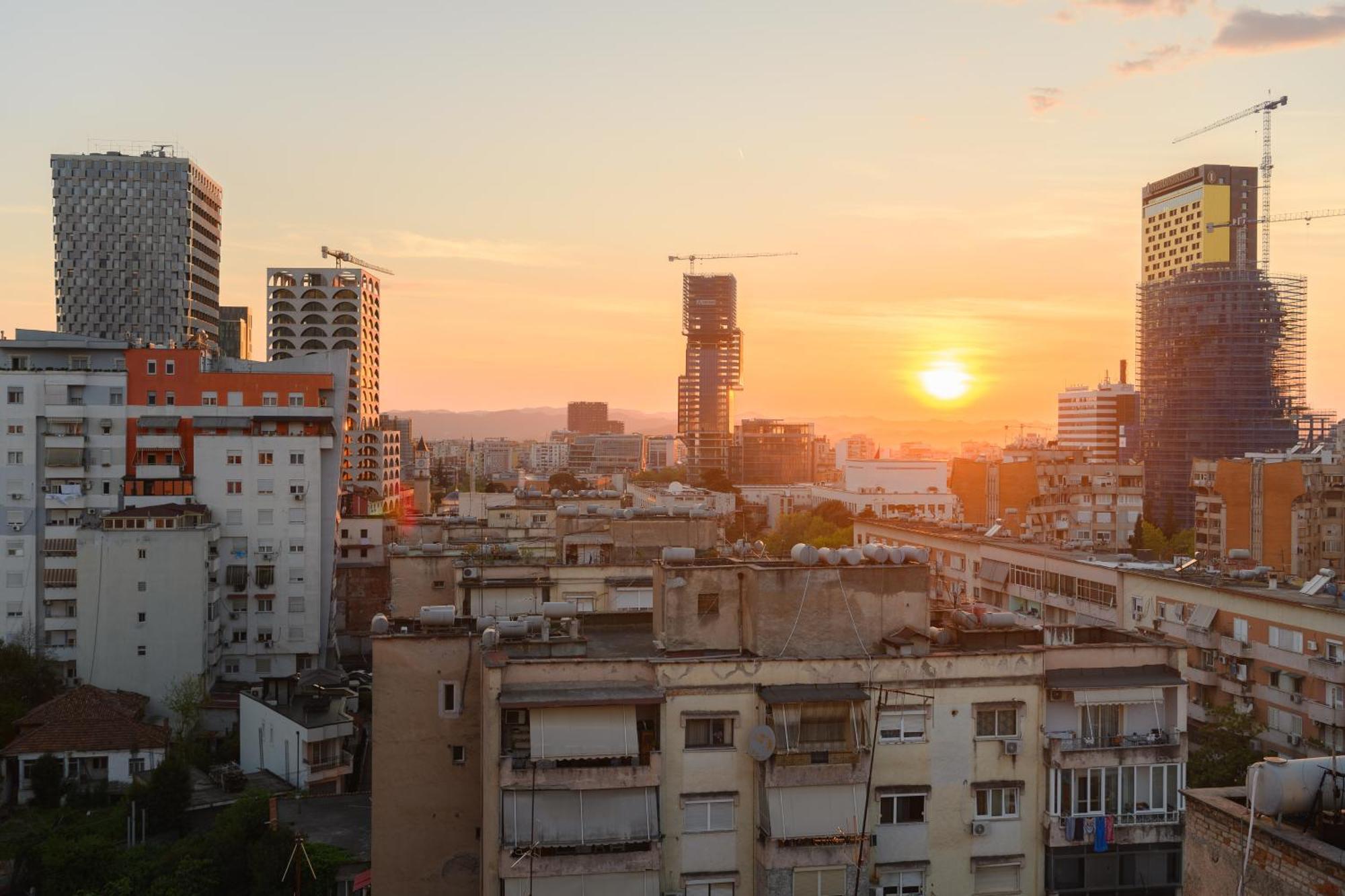 Terrace Tirana Cityscape 2 Exteriör bild